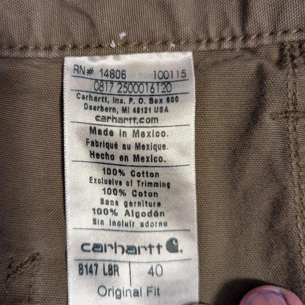 Carhartt rugged dependability
